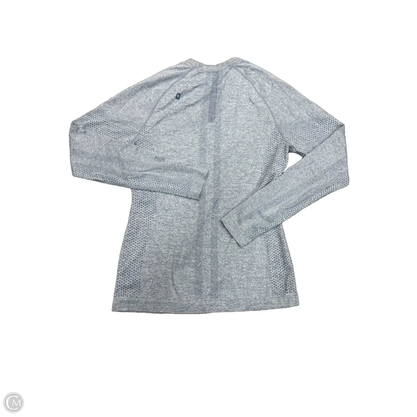 Athletic Top Long Sleeve Crewneck By Cmc In Blue, Size: M