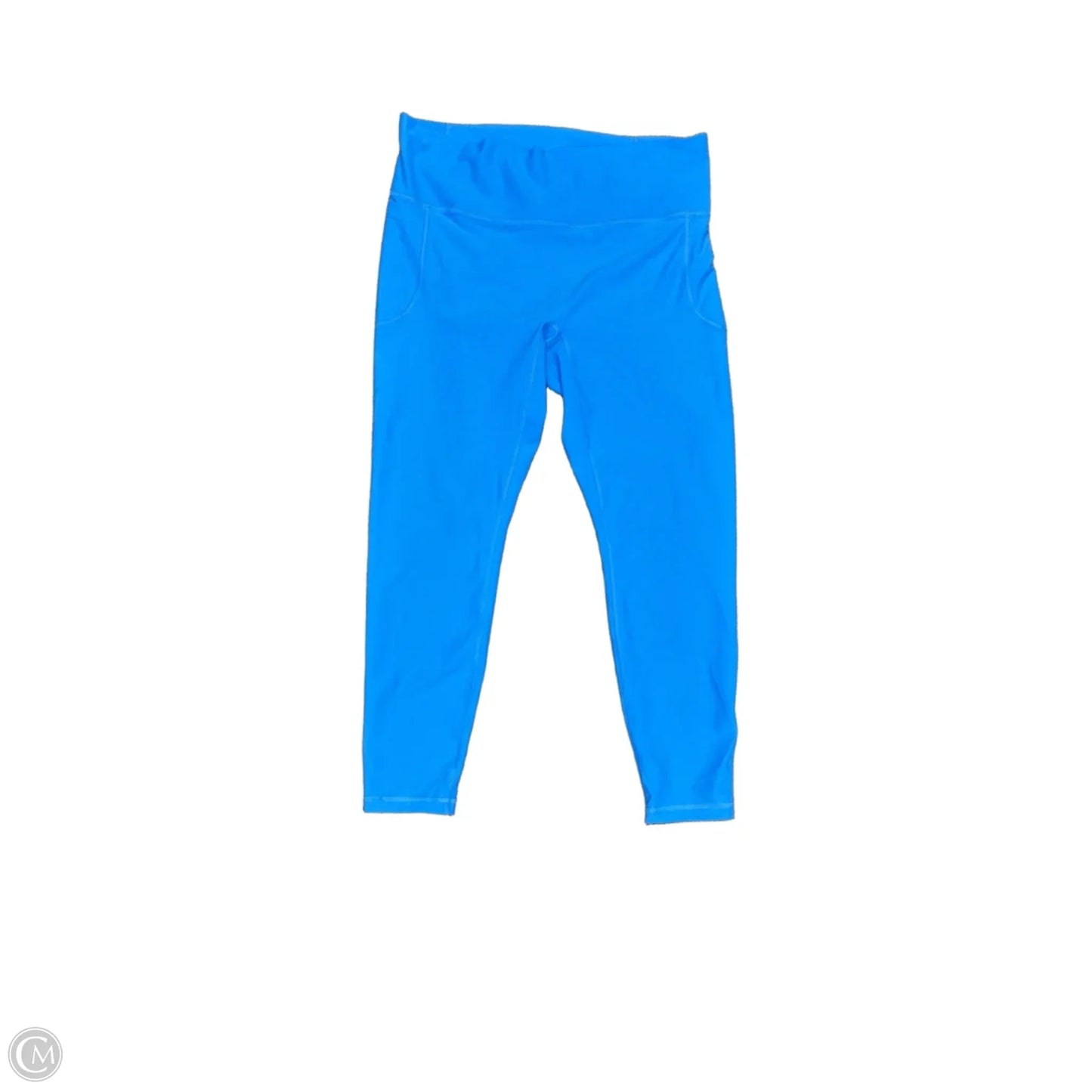 Athletic Leggings By Old Navy In Blue, Size: Xl