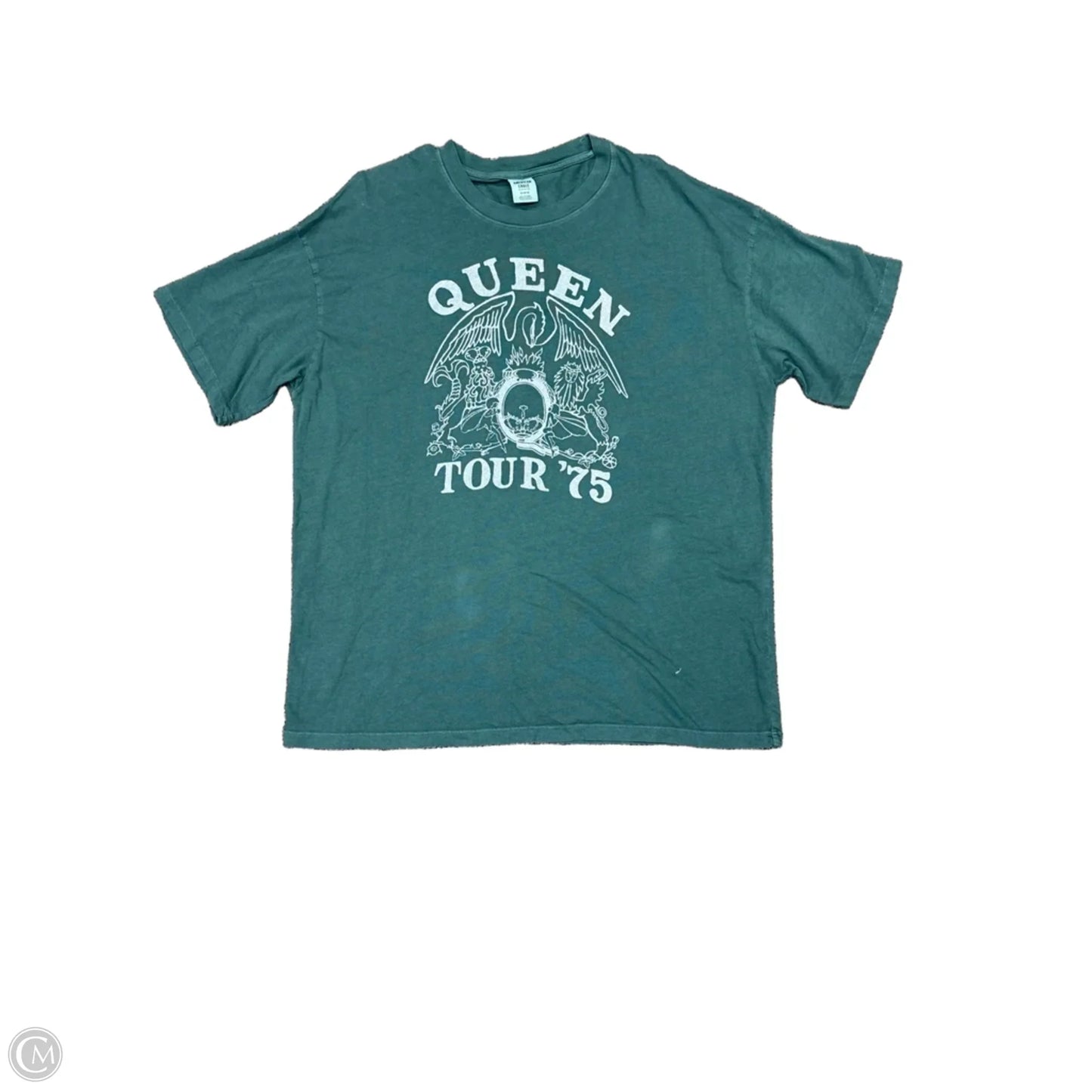 Top Short Sleeve Basic By American Eagle In Green, Size: M