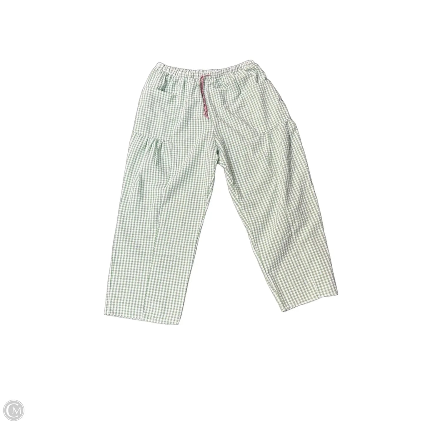 Pants Other By Bucketlist In Green & White, Size: L