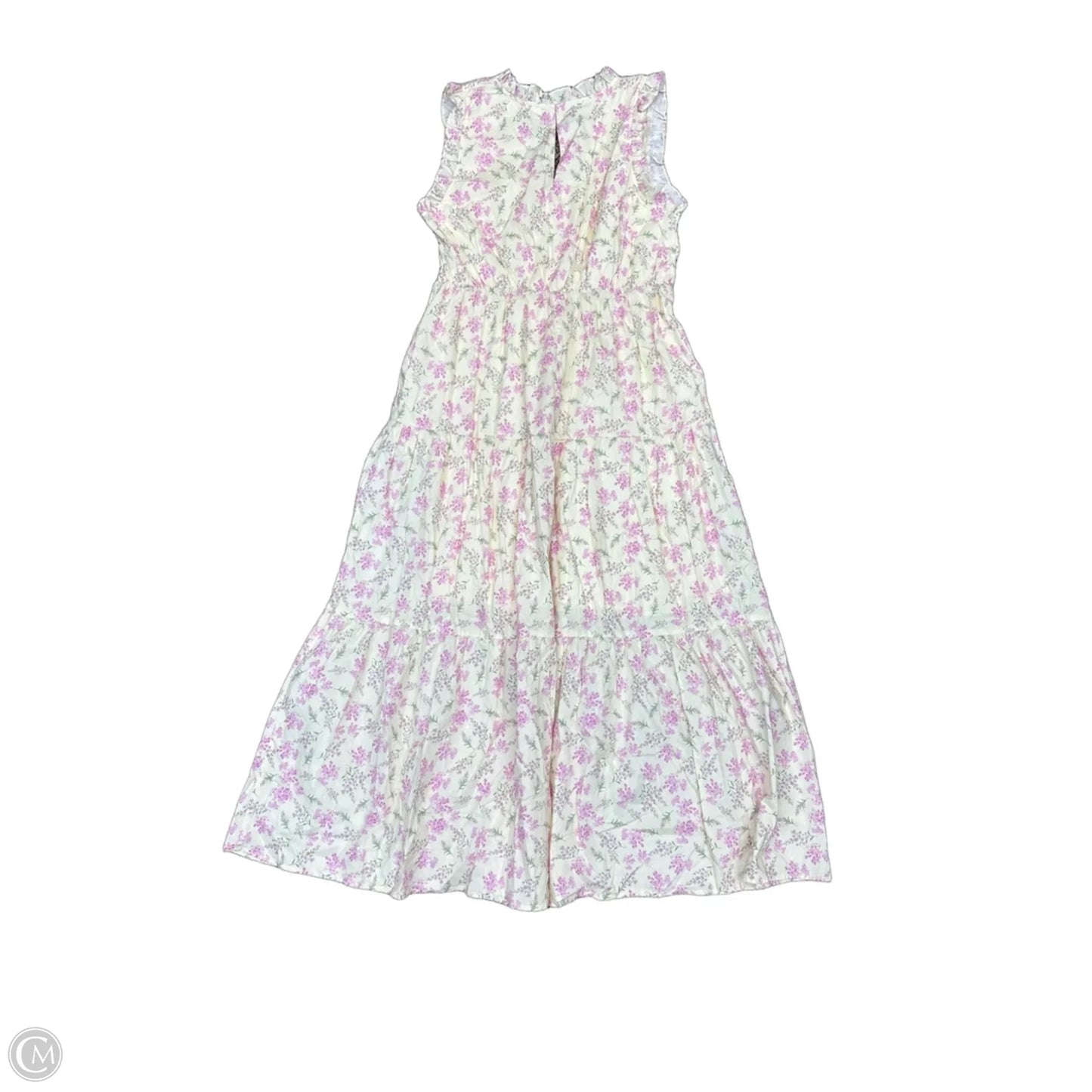 Dress Casual Maxi By Wishlist In Cream, Size: L