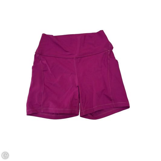 Athletic Shorts By Crz Yoga In Purple, Size: Xl