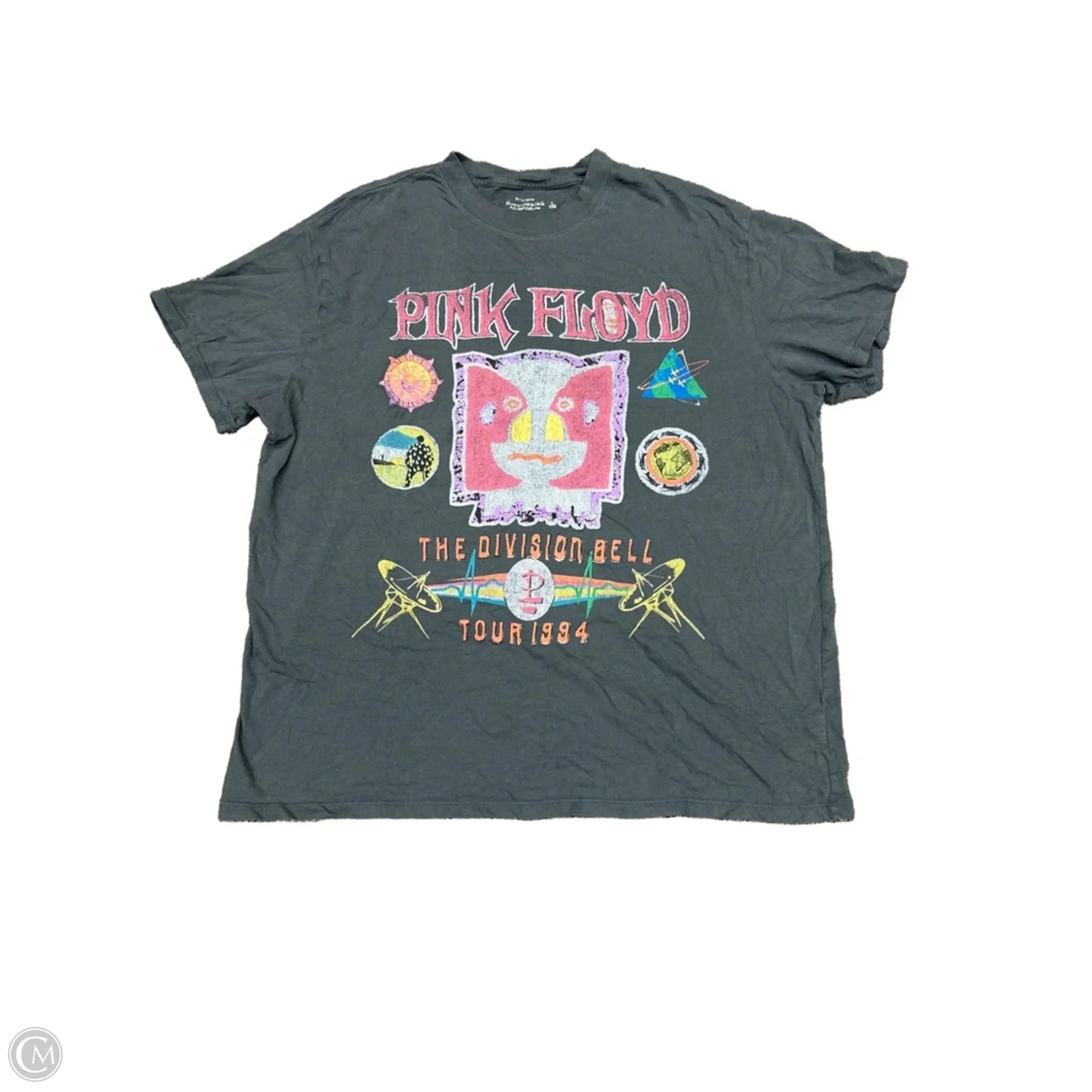 Top Short Sleeve Basic By Abercrombie And Fitch In Grey, Size: L