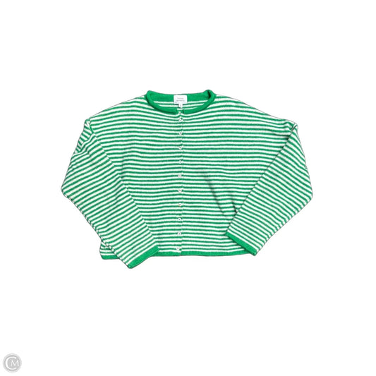 Cardigan By Clothes Mentor In Green, Size: L
