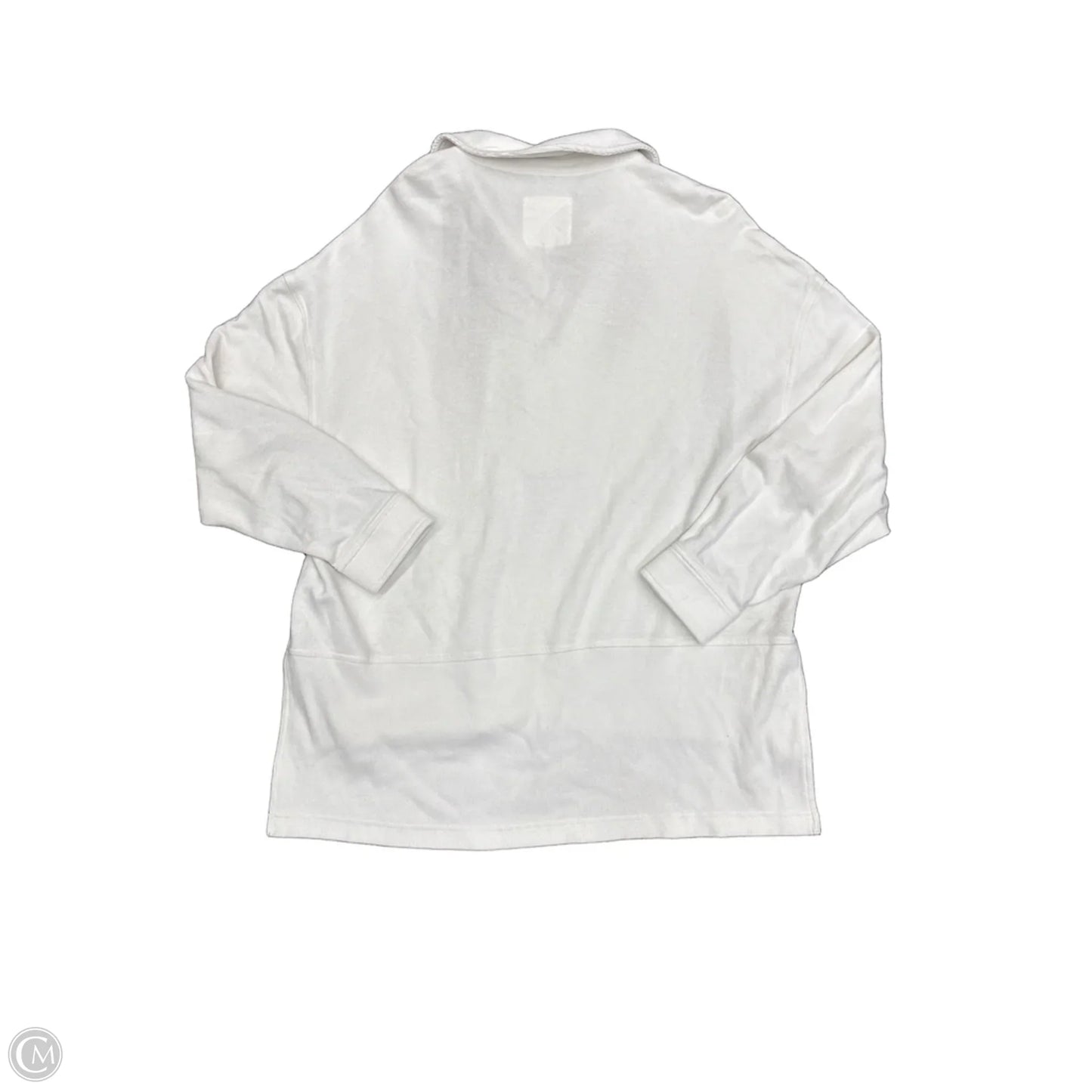 Sweatshirt Collar By Aerie In White, Size: L