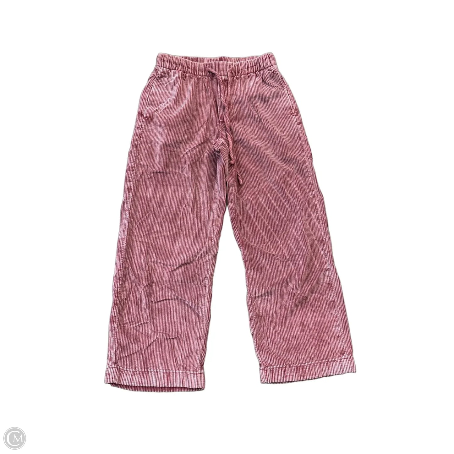 Pants Wide Leg By American Eagle In Red, Size: Xs