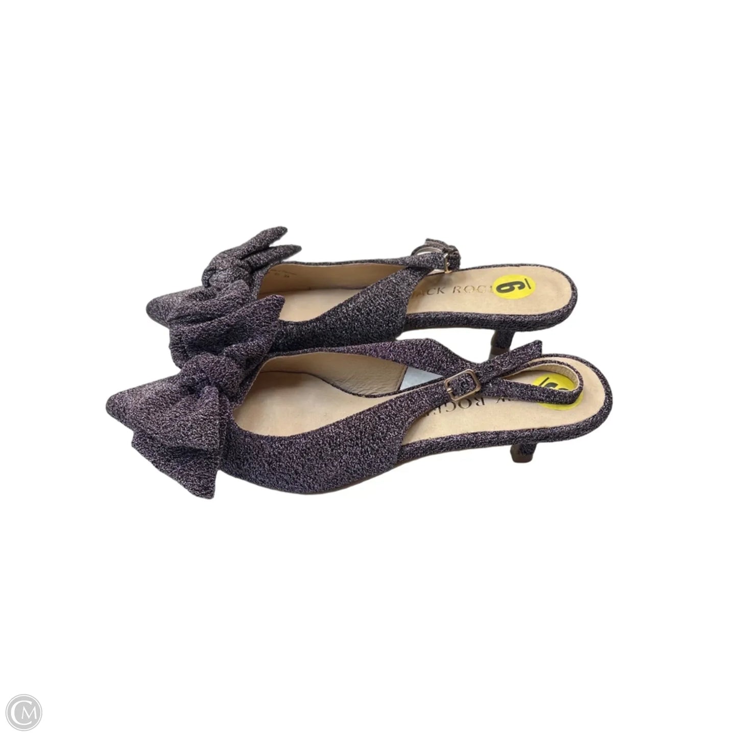 Shoes Heels Kitten By Jack Rogers In Purple, Size: 9