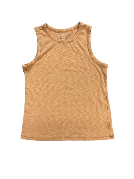 Top Sleeveless Basic By Rachel Zoe In Orange brown, Size: Xl