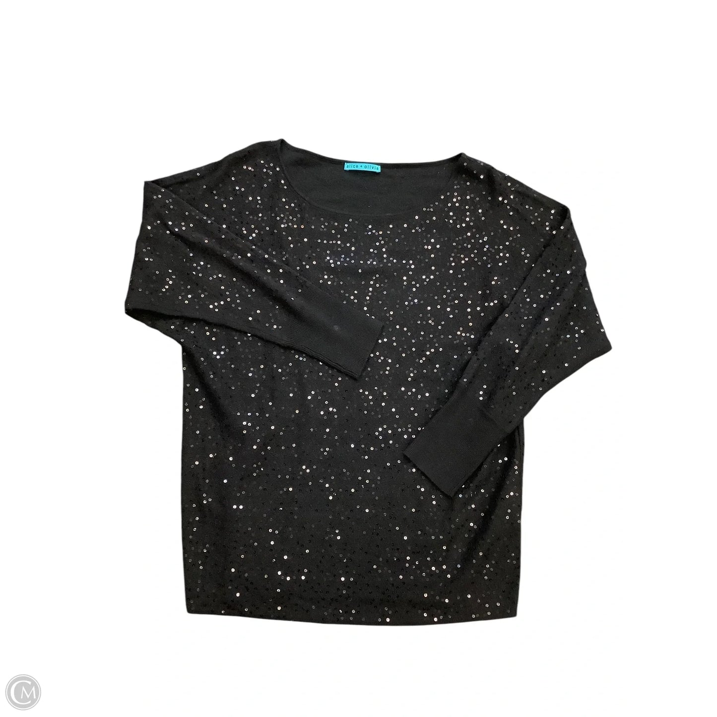 Sweater Designer By Alice + Olivia In Black, Size: L