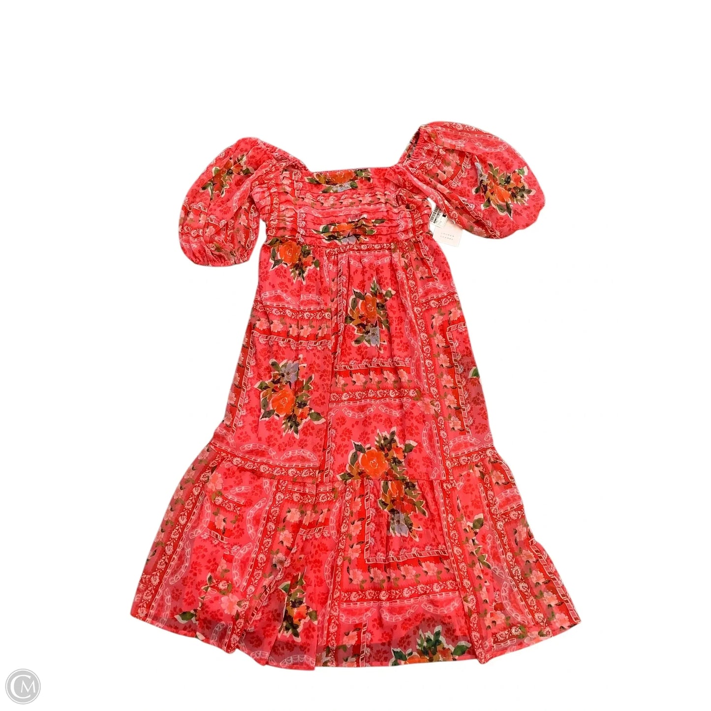 Dress Casual Maxi By Lc Lauren Conrad In Coral, Size: S