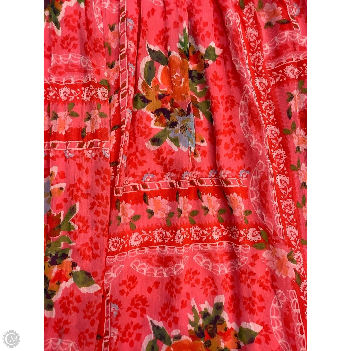 Dress Casual Maxi By Lc Lauren Conrad In Coral, Size: S