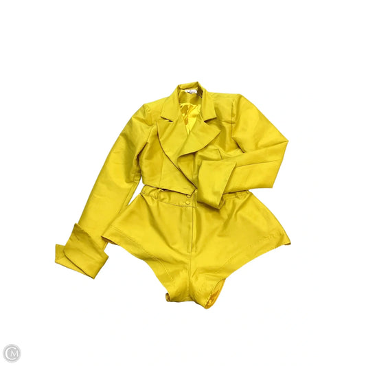 Shorts Set By Cma In Yellow, Size: M