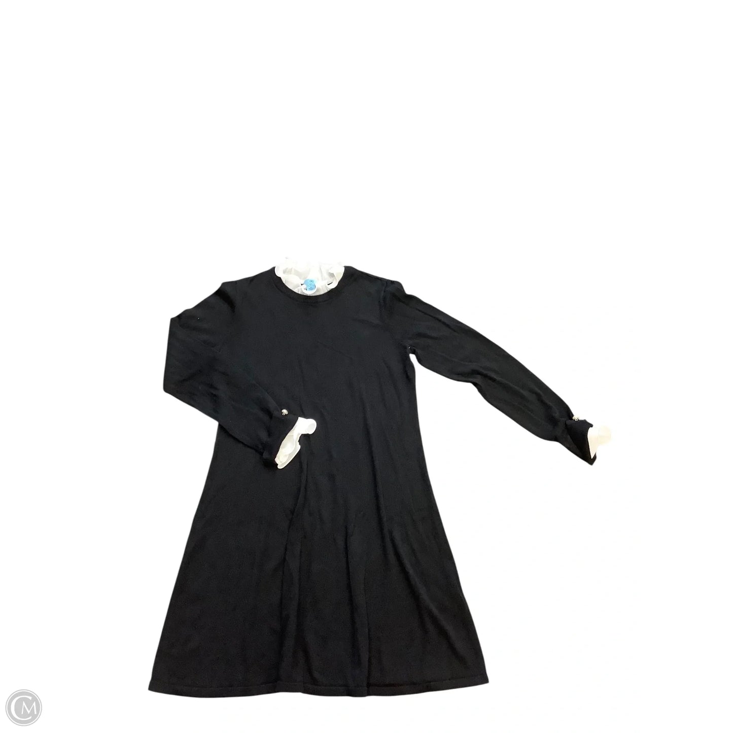 Dress Casual Midi By Cece In Black & White, Size: M