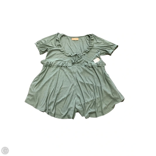 Romper By Free People In Green, Size: L