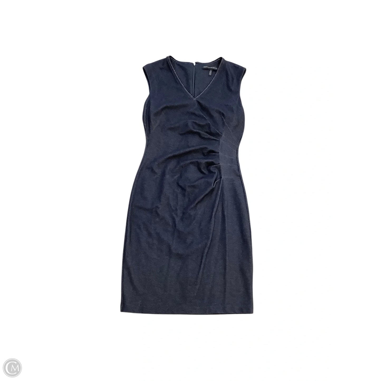 Dress Work By White House Black Market In Blue Denim, Size: 4