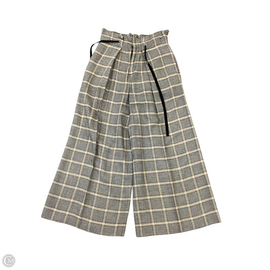 Pants Wide Leg By Free People In Black & Yellow, Size: Xs