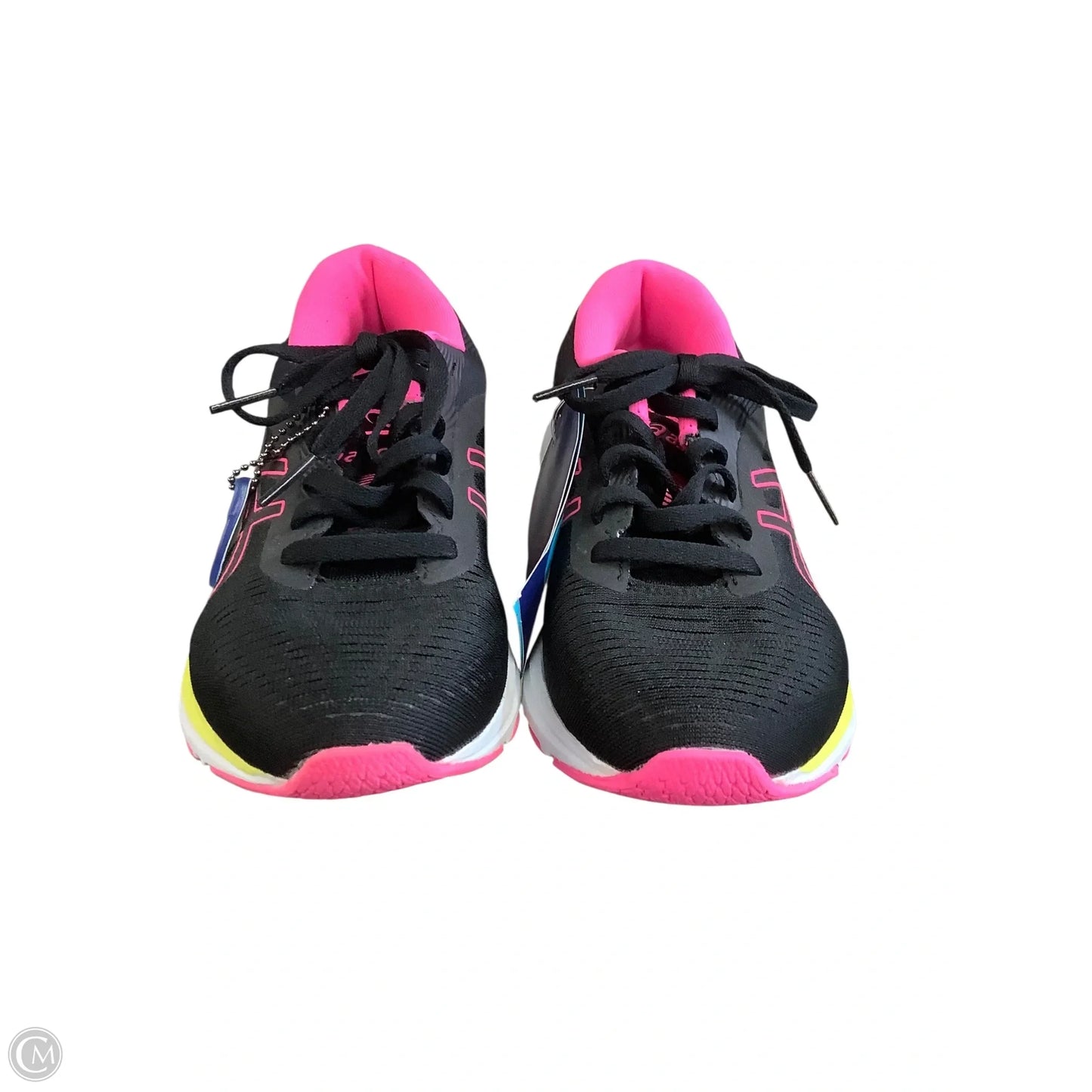 Shoes Athletic By Asics In Black & Pink, Size: 6