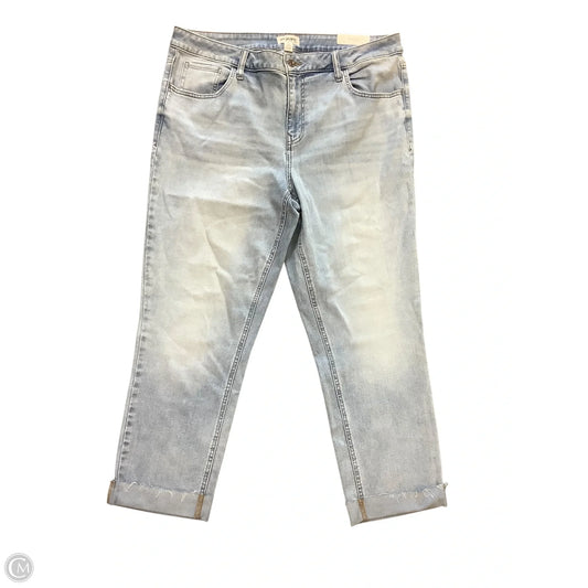 Jeans Straight By Maurices In Blue Denim, Size: 18W