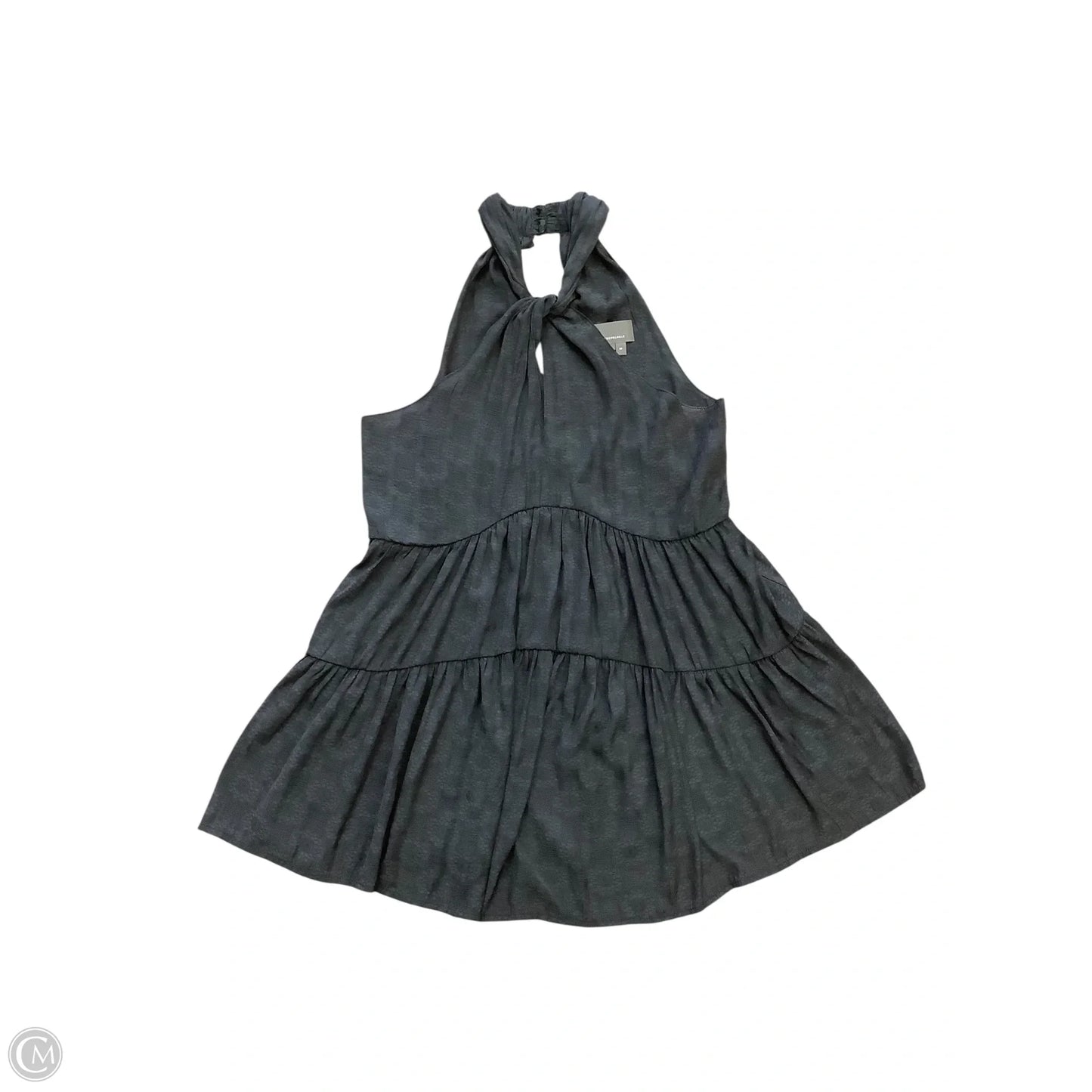 Blouse Sleeveless By Anthropologie In Navy, Size: Xs