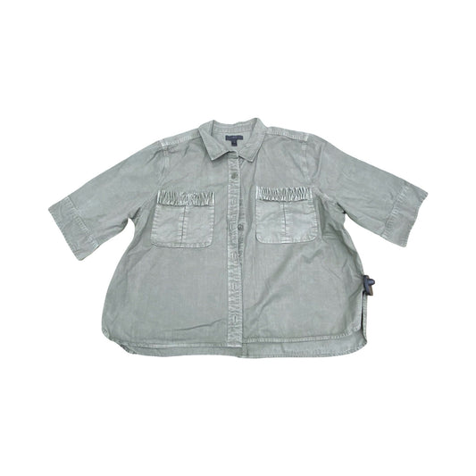 Top Ss By J. Crew In Green, Size:Xl
