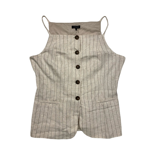 Top Sleeveless By 1.State In Tan, Size:Xl