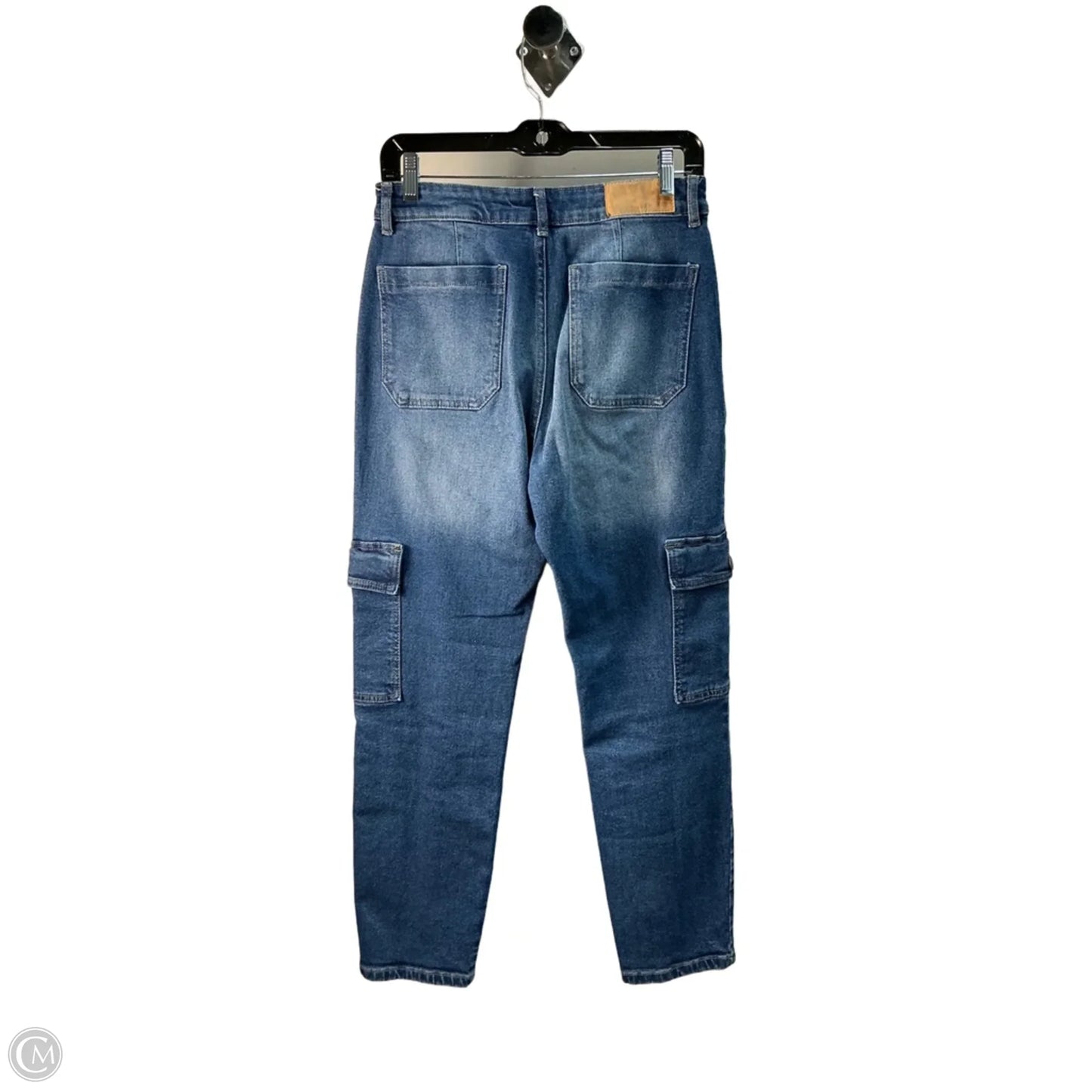 Jeans Straight By Nordstrom In Blue Denim, Size: 4