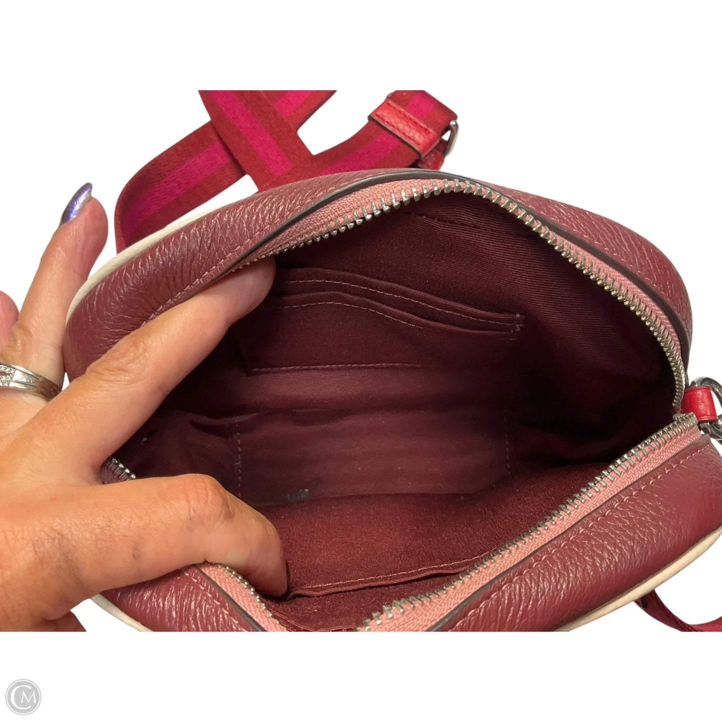 Crossbody Designer By Coach, Size: Small