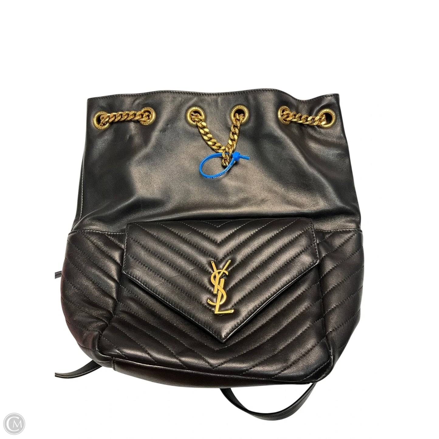 Backpack Luxury Designer By Yves Saint Laurent, Size: Medium
