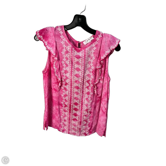 Top Sleeveless By Thml In Pink, Size: M