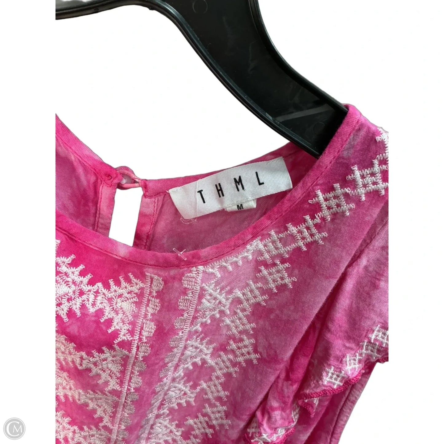 Top Sleeveless By Thml In Pink, Size: M