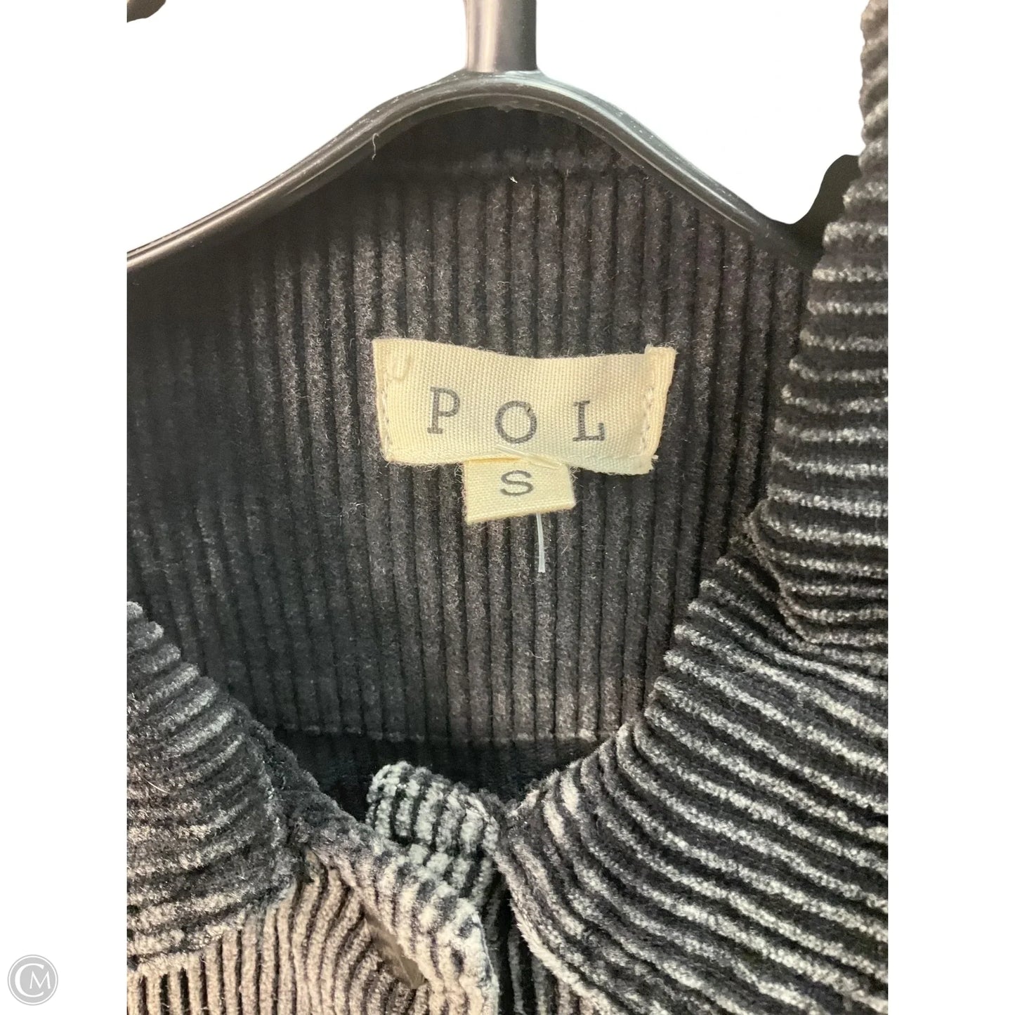 Jacket Denim By Pol In Black, Size: S