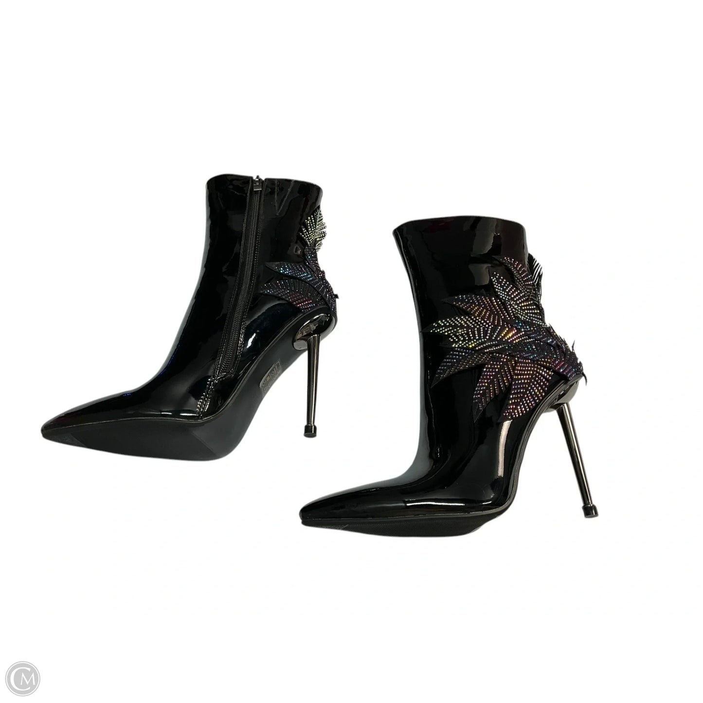Boots Ankle Heels By Nordstrom In Black, Size: 7.5
