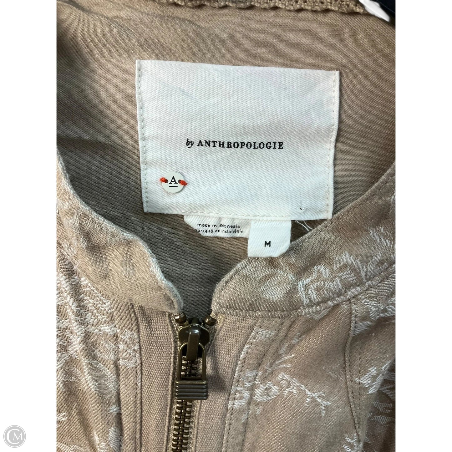 Jacket Other By Anthropologie In Beige, Size: M