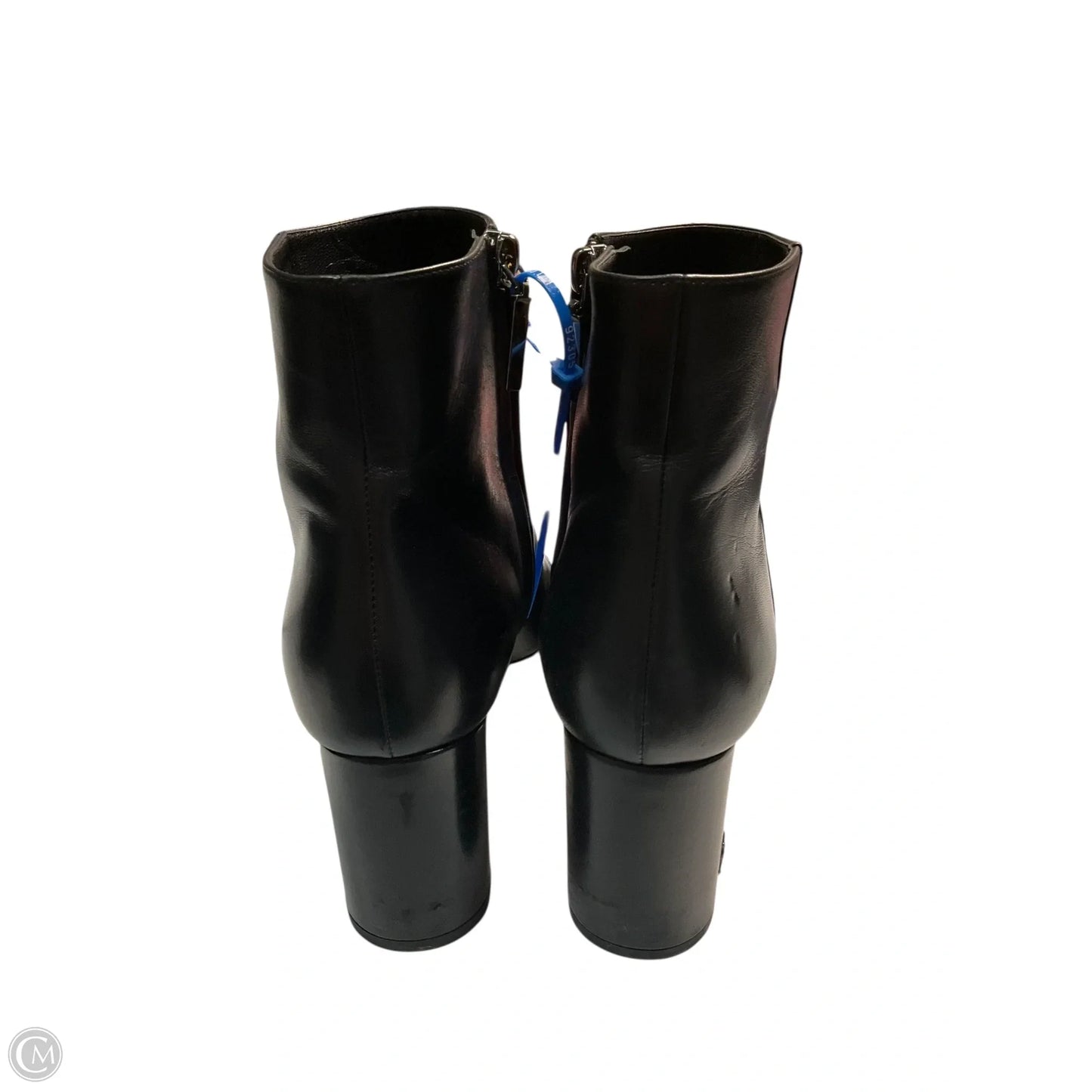 Boots Luxury Designer By Yves Saint Laurent In Black, Size: 10
