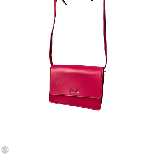 Crossbody Luxury Designer By Prada, Size: Small