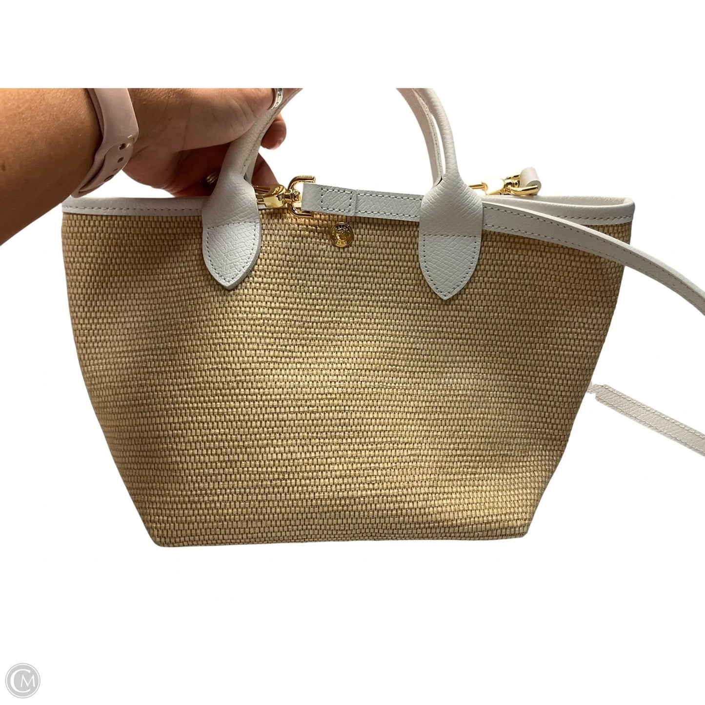 Handbag Designer By Longchamp, Size: Medium