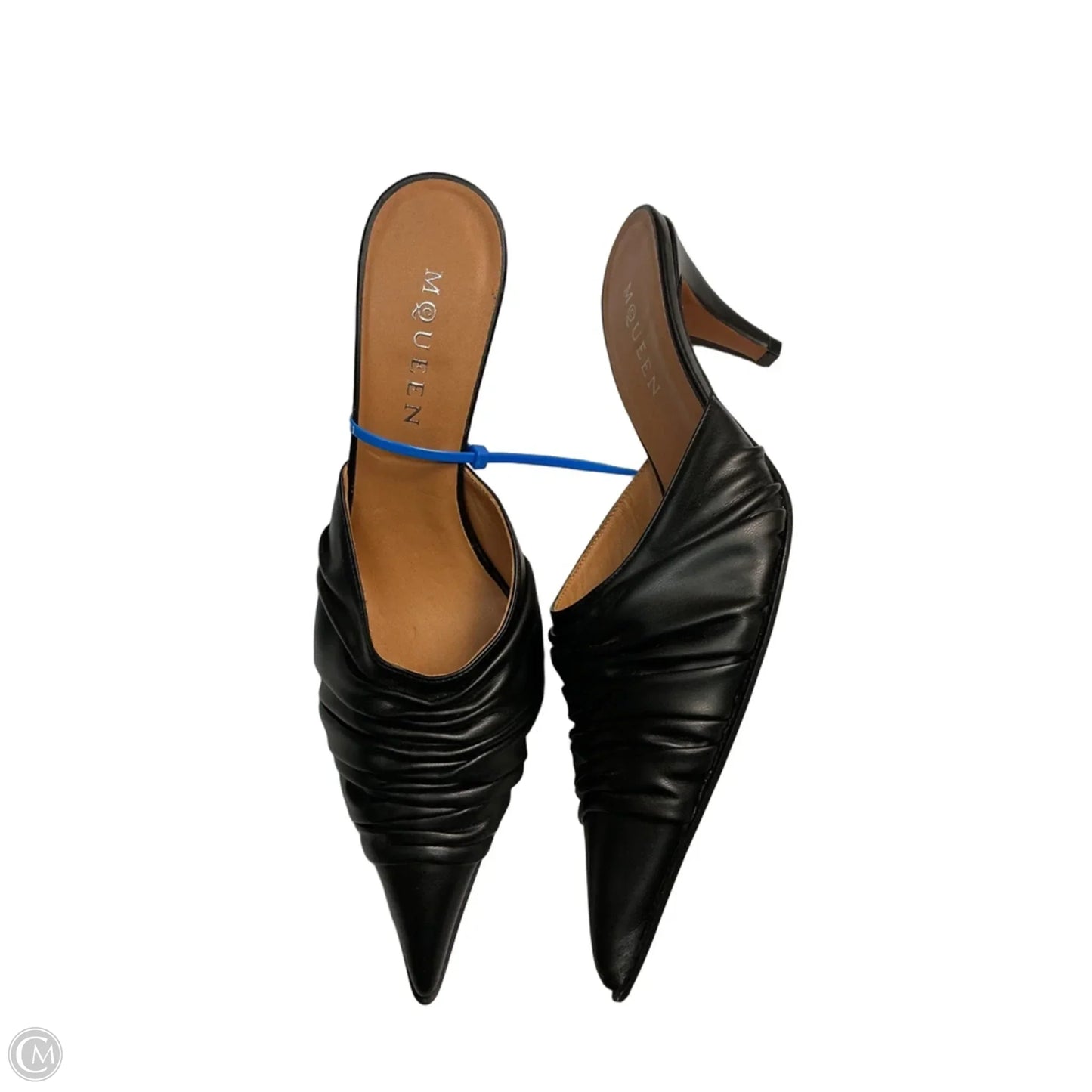 Shoes Luxury Designer By Alexander Mcqueen In Black, Size: 10.5