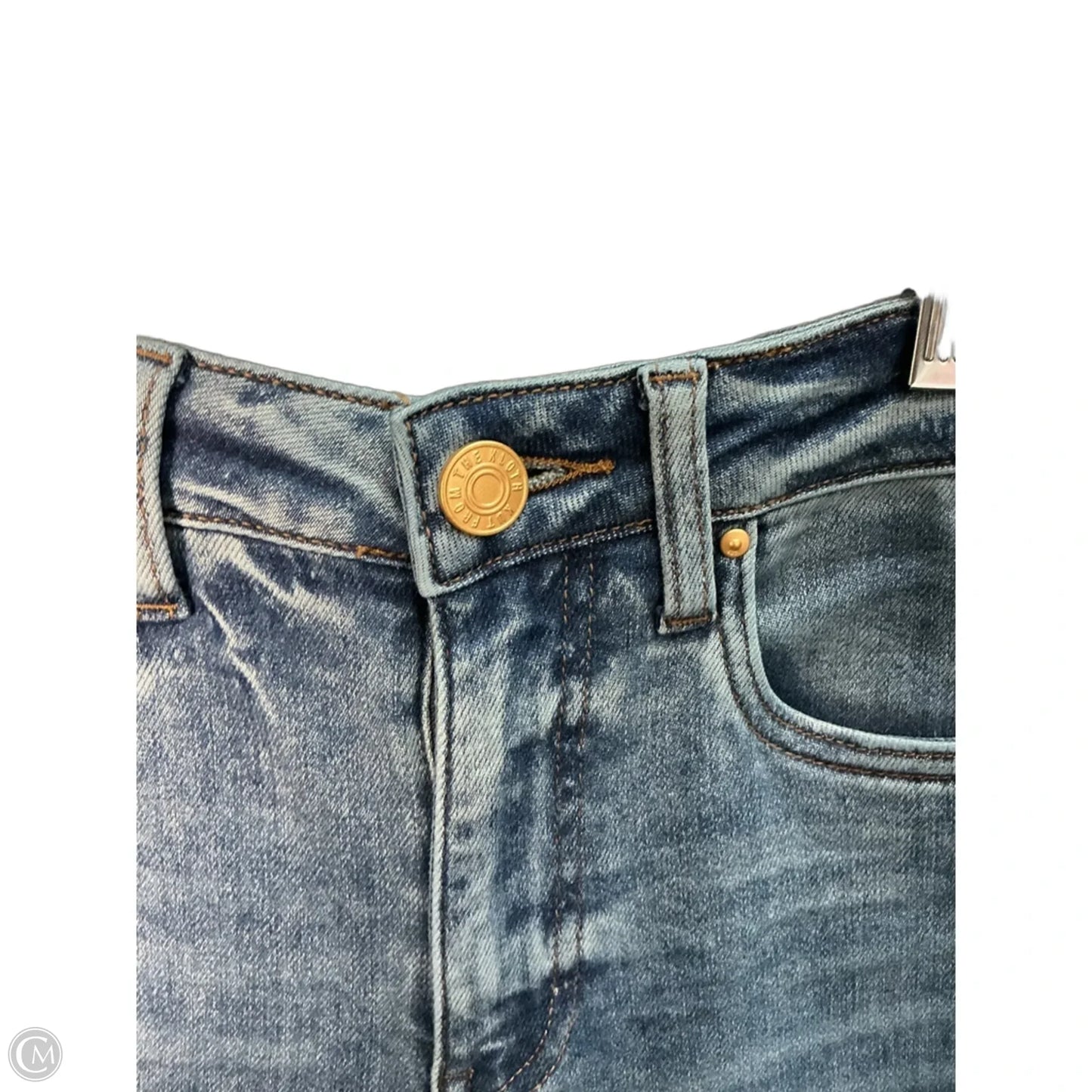 Jeans Wide Leg By Kut In Blue Denim, Size: 0
