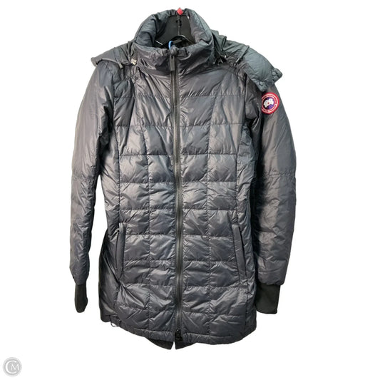 Coat Luxury Designer By Canada Goose In Black, Size: S