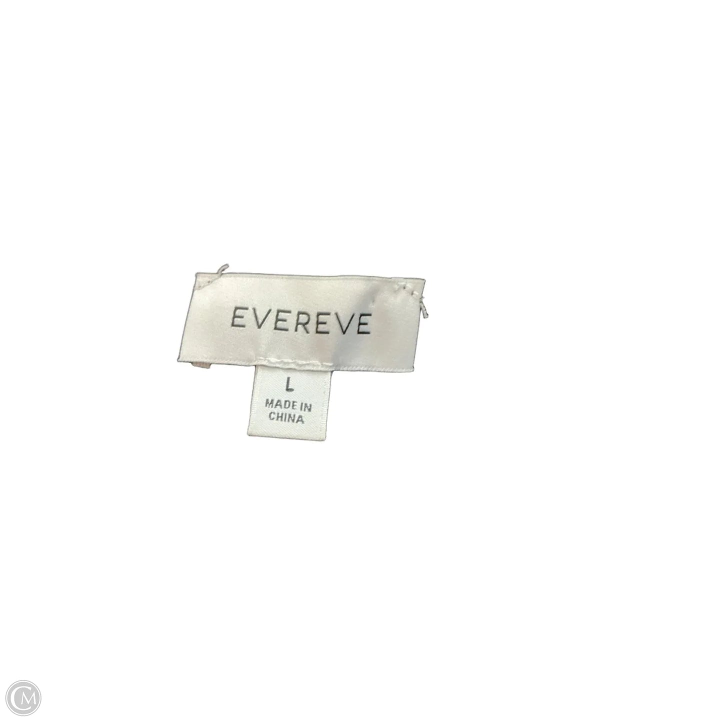 Top Sleeveless By Evereve In Black & Tan, Size: L