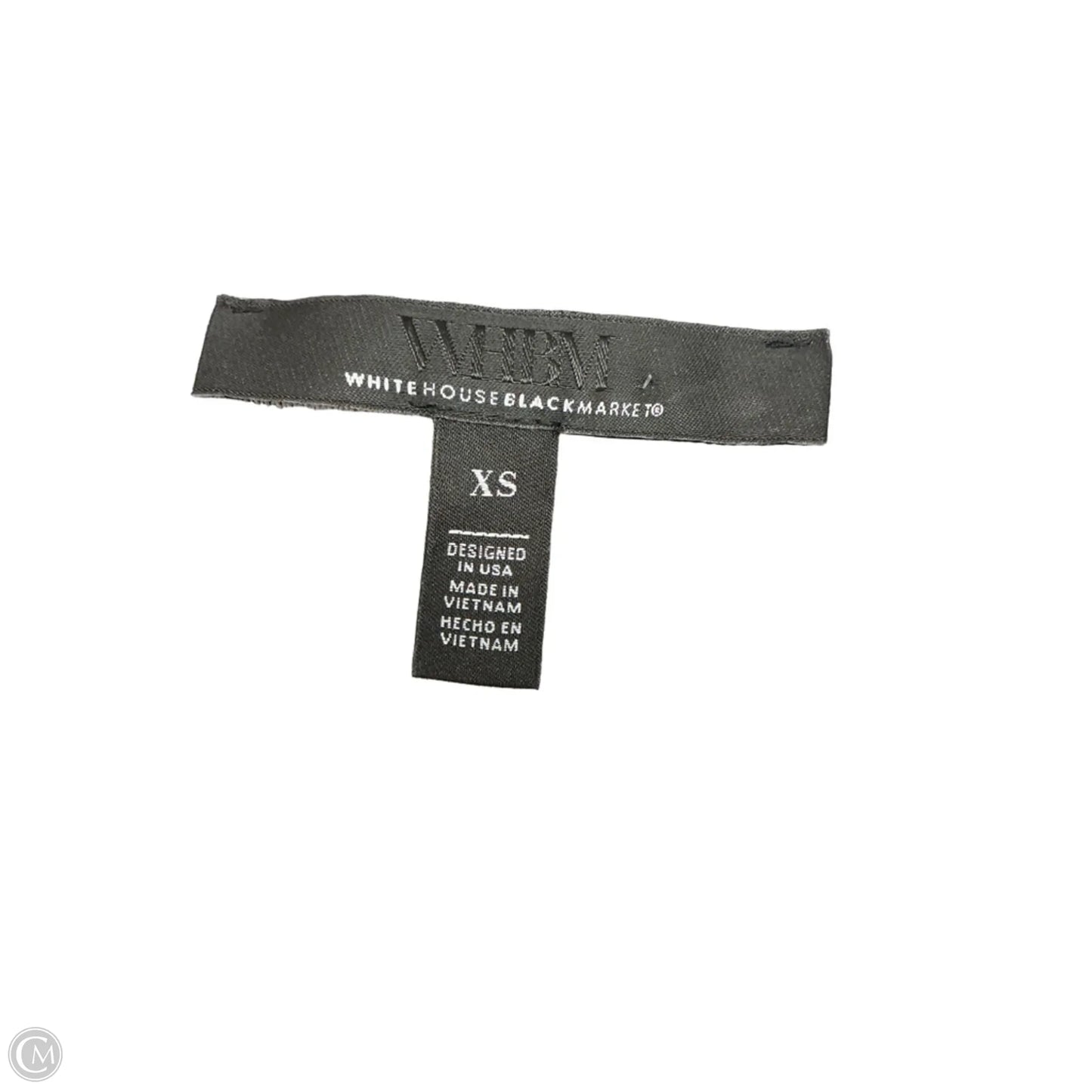 Top Sleeveless By White House Black Market In Black & White, Size: Xs