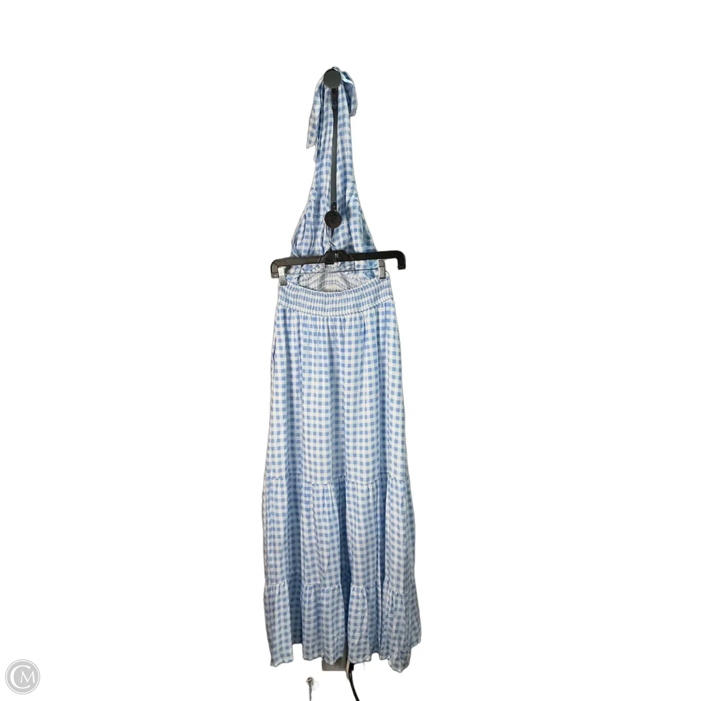 Dress Casual Maxi By Zesica In Blue & White, Size: M