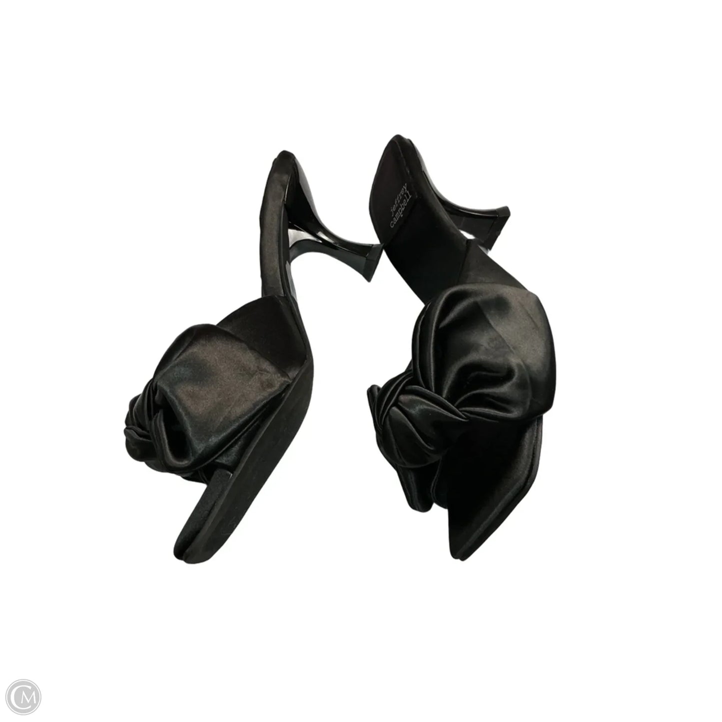 Sandals Heels Kitten By Jeffrey Campbell In Black, Size: 6.5