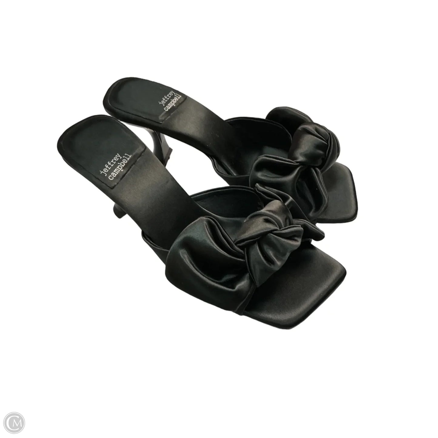 Sandals Heels Kitten By Jeffrey Campbell In Black, Size: 6.5