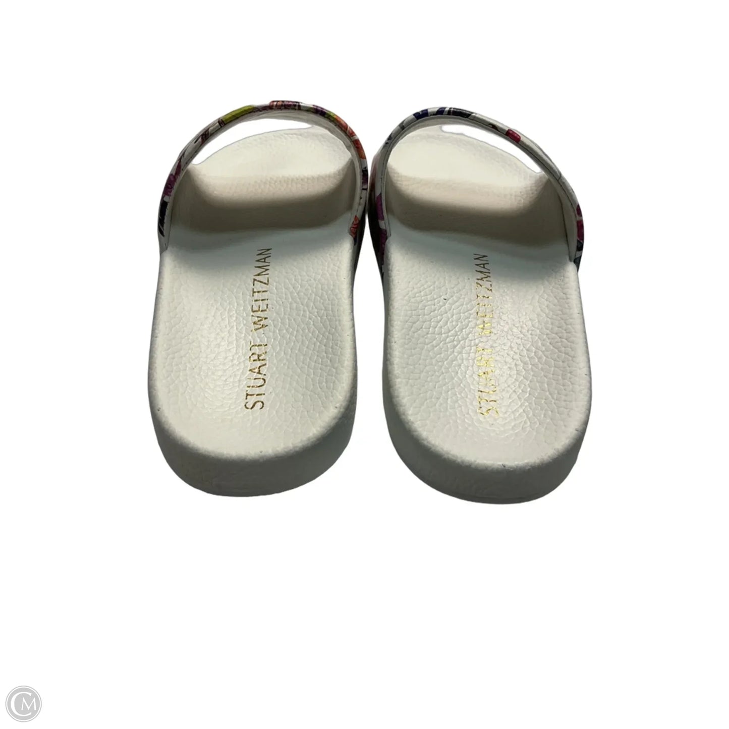 Sandals Designer By Stuart Weitzman In Floral Print, Size: 7.5