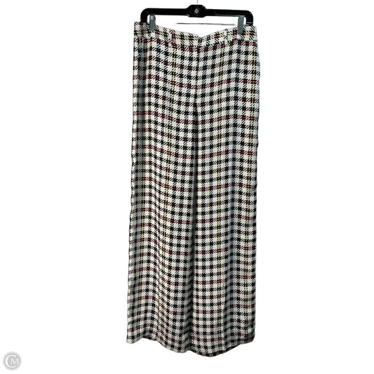 Pants Wide Leg By Equipment In Black & White, Size: 8
