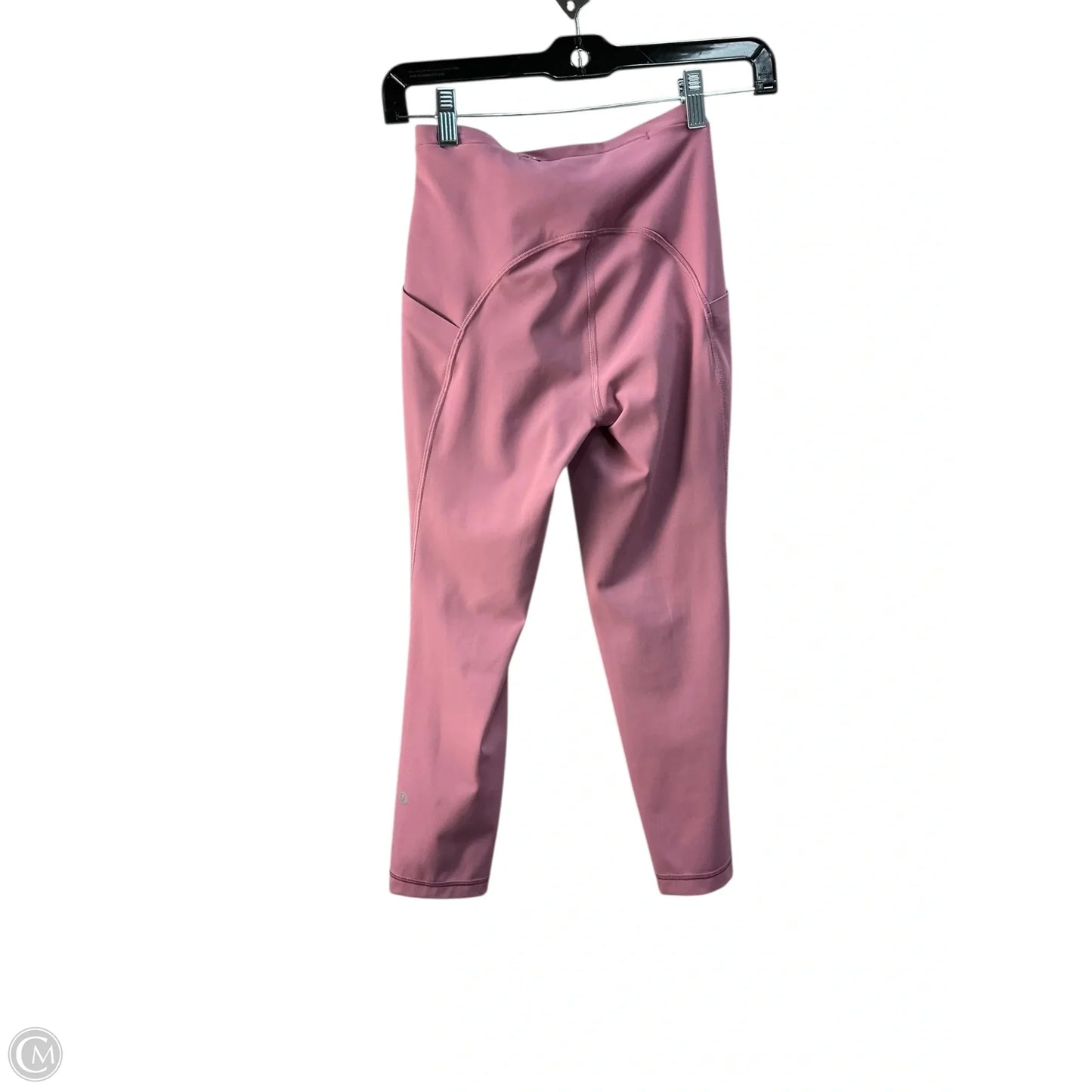 Athletic Capris By Lululemon In Mauve, Size: Xs