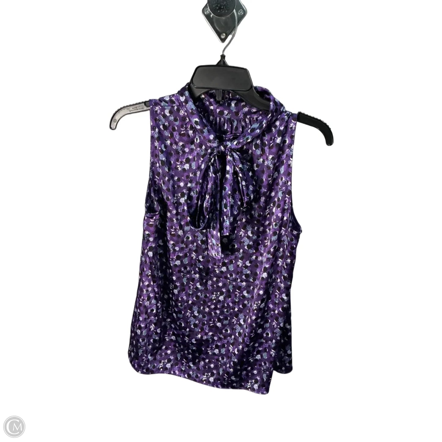 Top Sleeveless By White House Black Market In Purple, Size: Xs