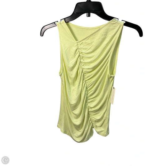 Top Sleeveless By Anthropologie In Yellow, Size: Xs