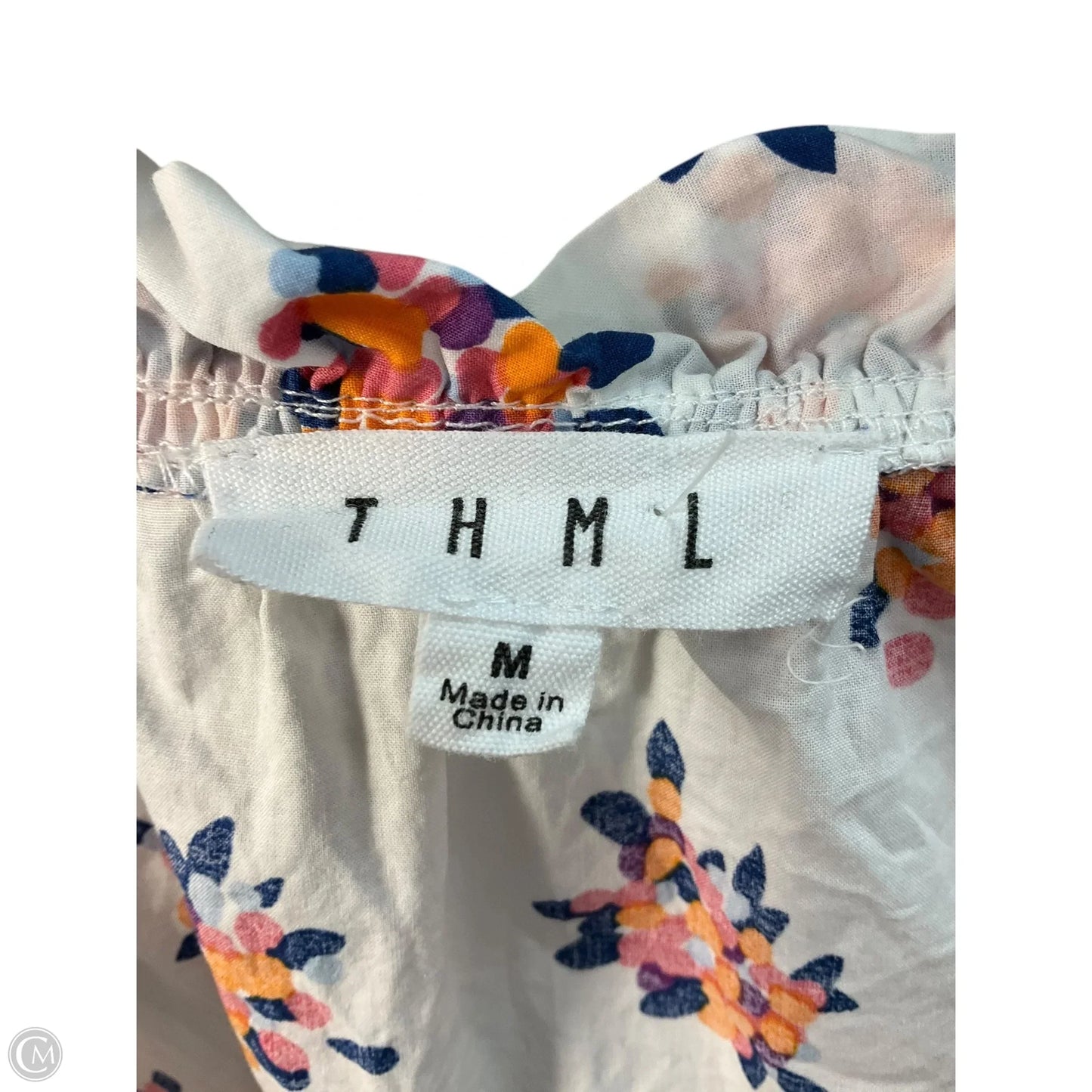 Top Sleeveless By Thml In Floral Print, Size: M